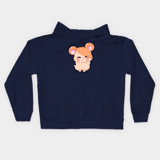 Cute Hamtaro Fanart Kids Hoodie